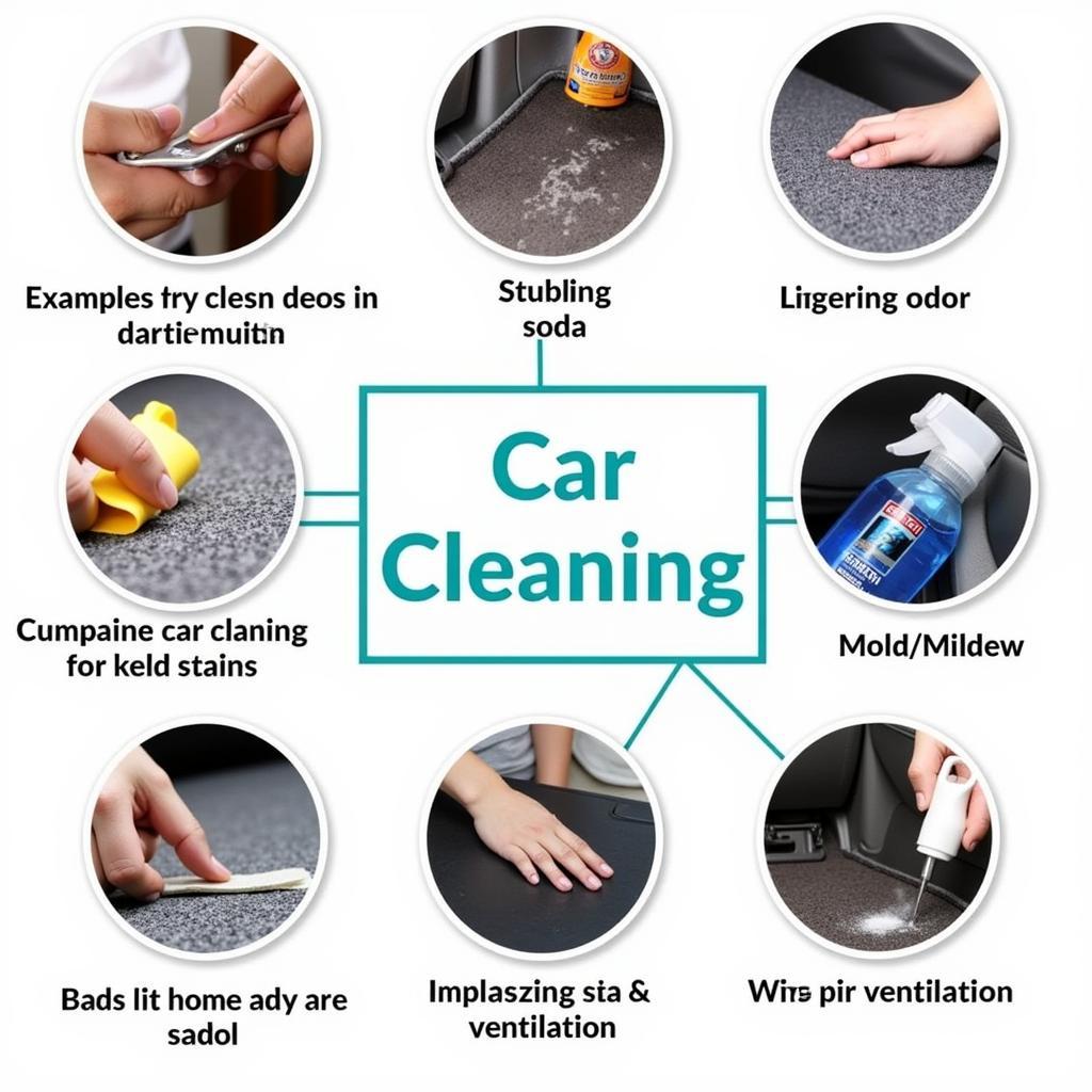 Addressing common issues during car carpet cleaning