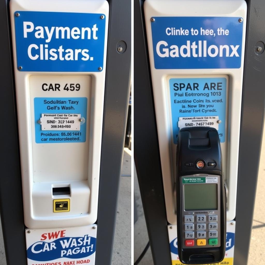 Car wash payment systems