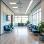 Modern Urgent Care Clinic Interior