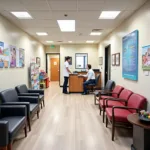 Modern Urgent Care Clinic Waiting Area