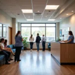 Urgent Care Reception Area