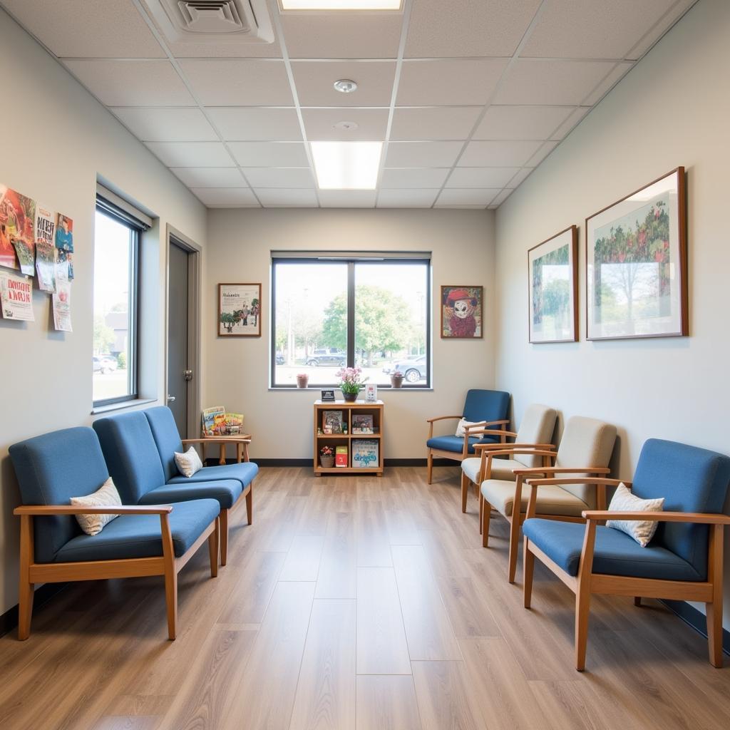 Comfortable Urgent Care Waiting Area