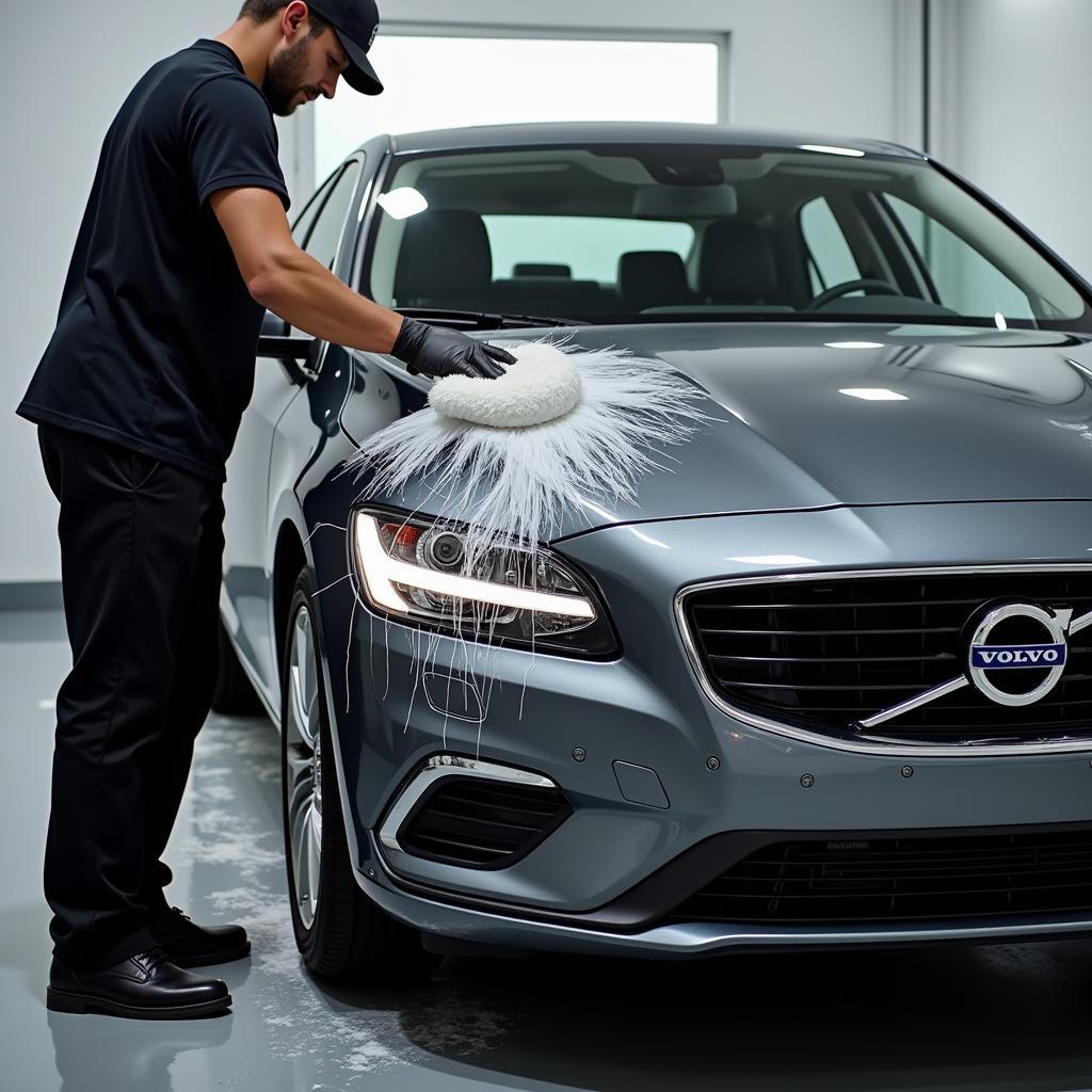 Professional Car Detailing for a Volvo