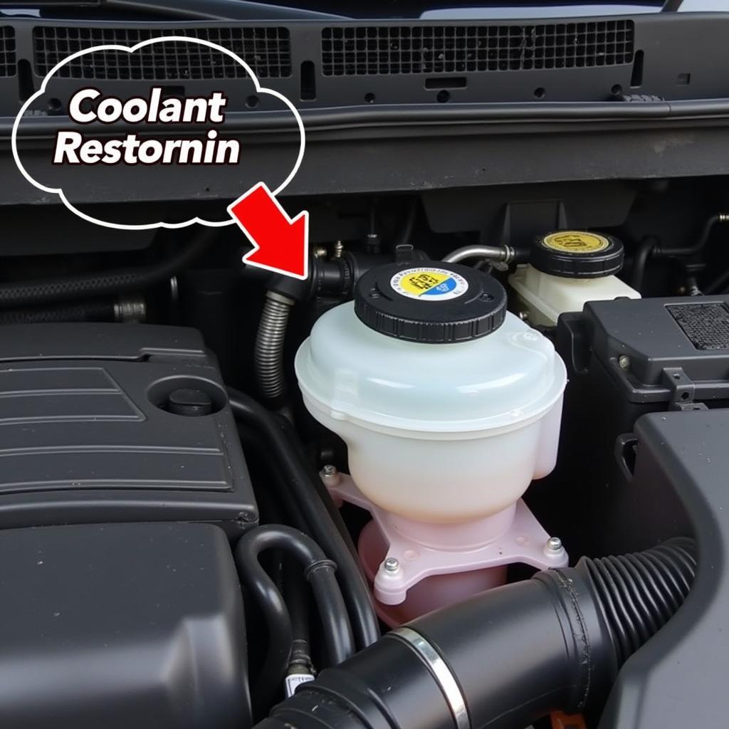 VW Golf Coolant Reservoir