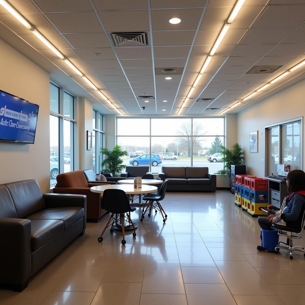 Walmart Auto Care Center Waiting Area