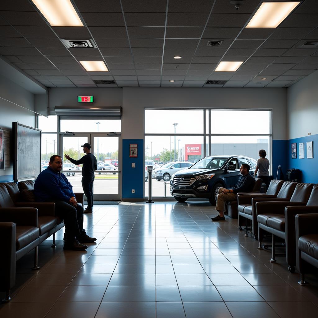 Walmart Auto Care Center Waiting Area