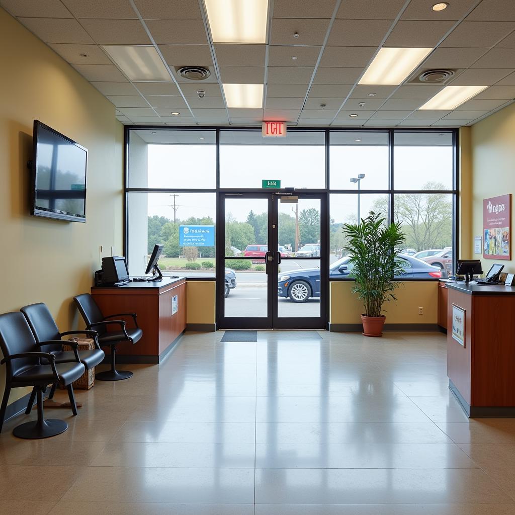 Walmart Auto Care Center Waiting Area