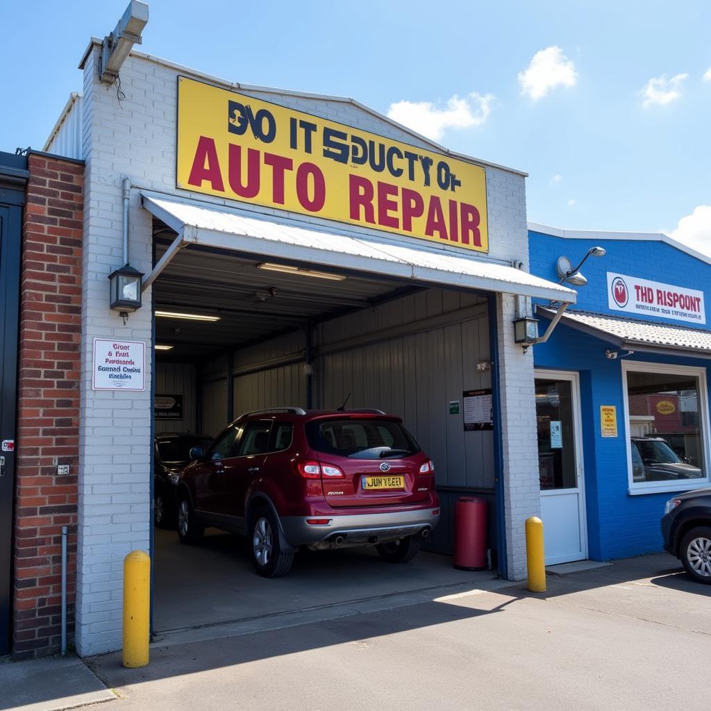 Modern auto repair shop in Wantirna