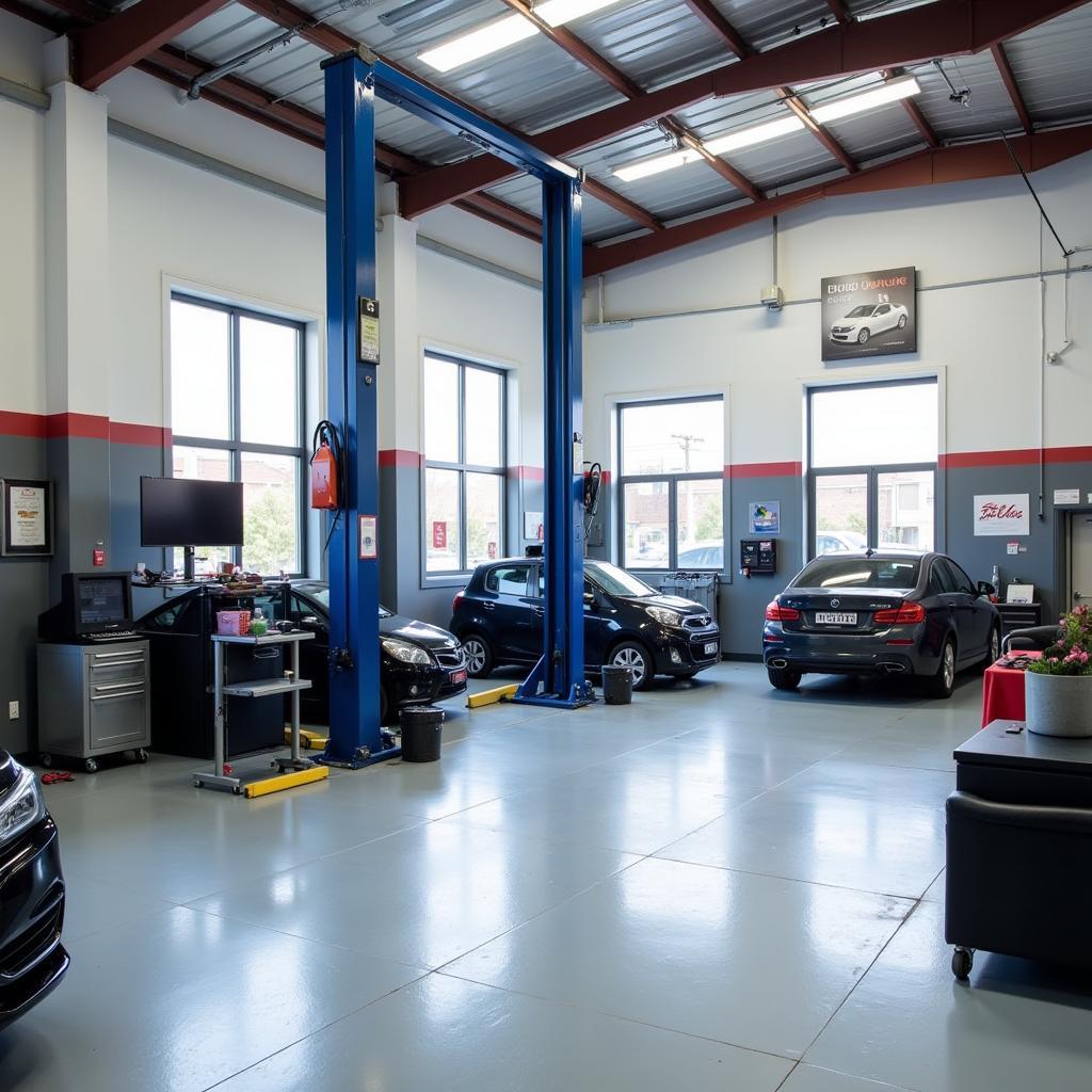 Wantirna car service centre interior