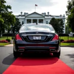 Dignified Arrival at the White House