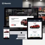 Mobile Responsive Car Mechanic Website Theme