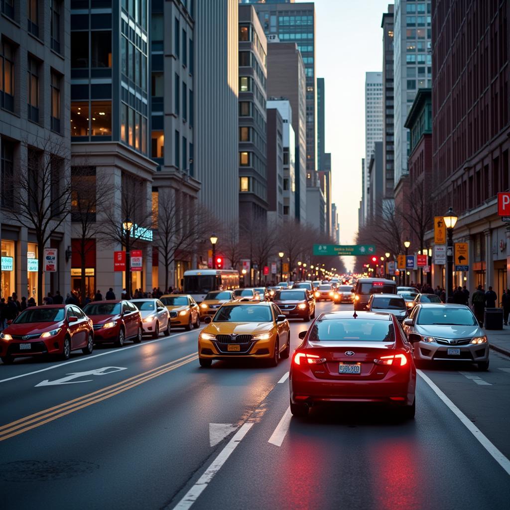 Traffic on 11th Street