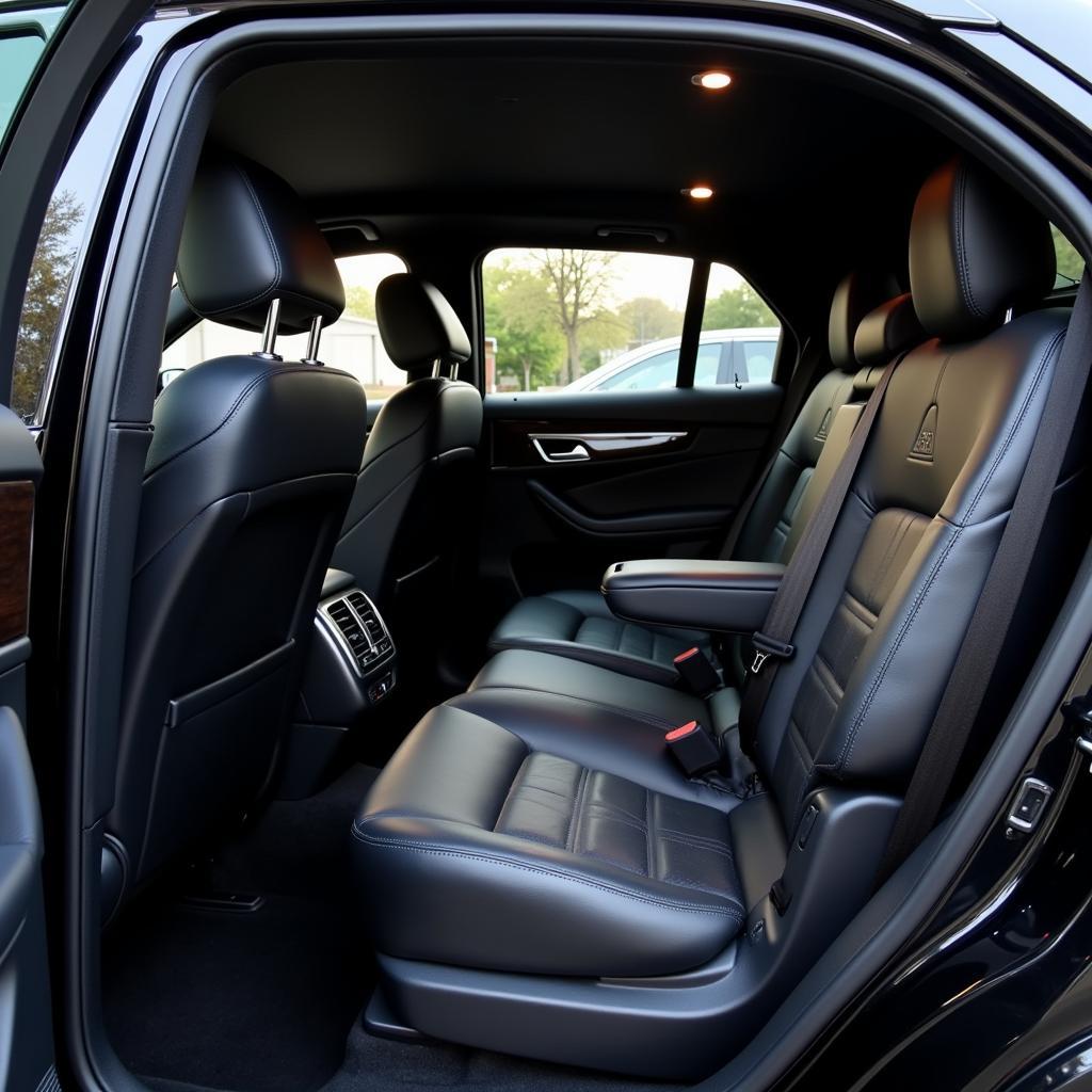 18th Ave Car Service Luxury Vehicle Interior