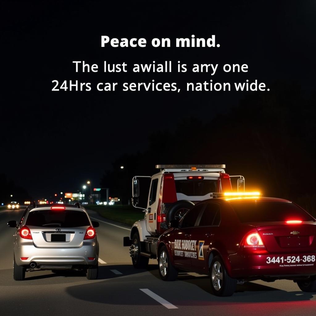 24/7 Roadside Assistance Across the Country