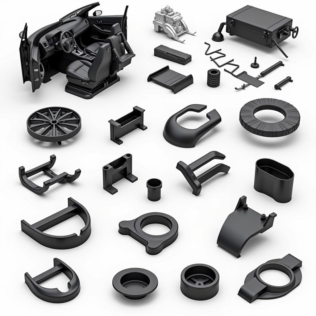 3D Printed Car Parts Customization