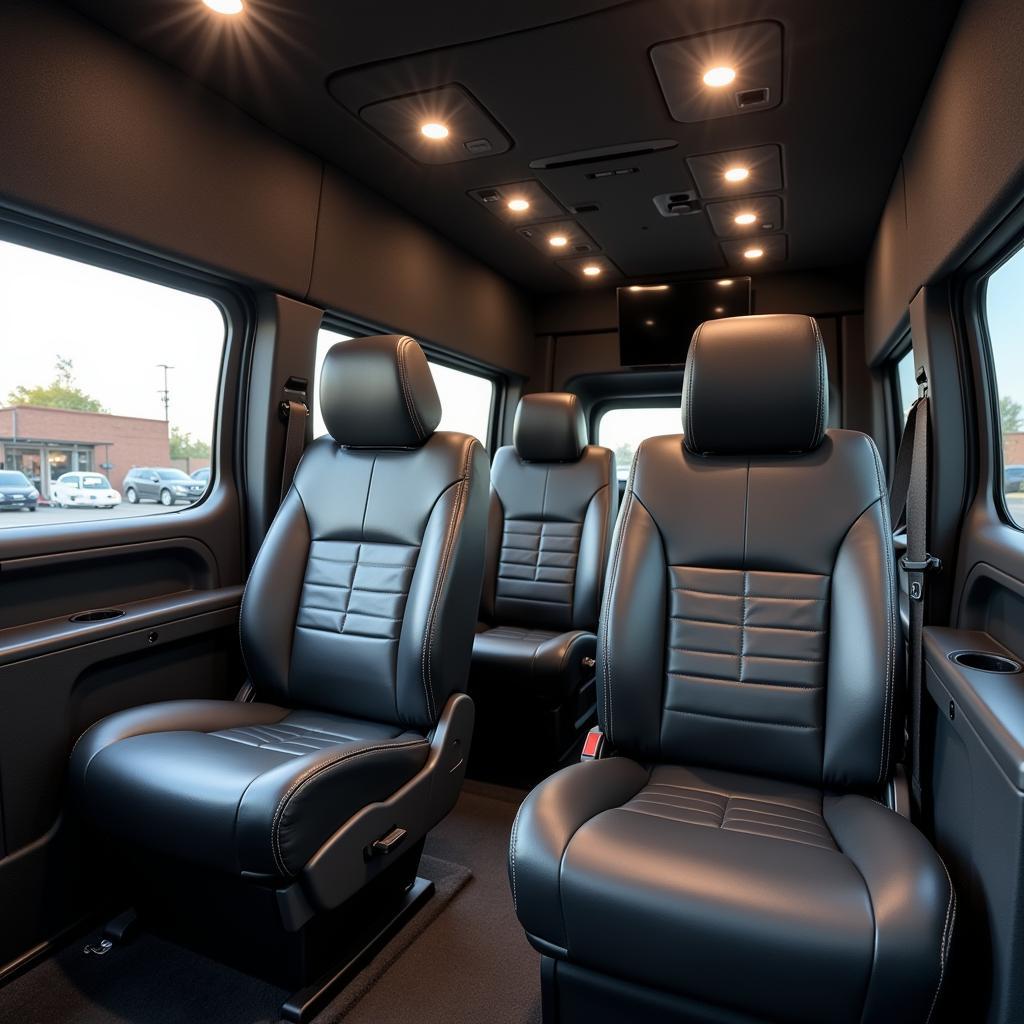 Luxury Interior of an A1A Car Service Vehicle