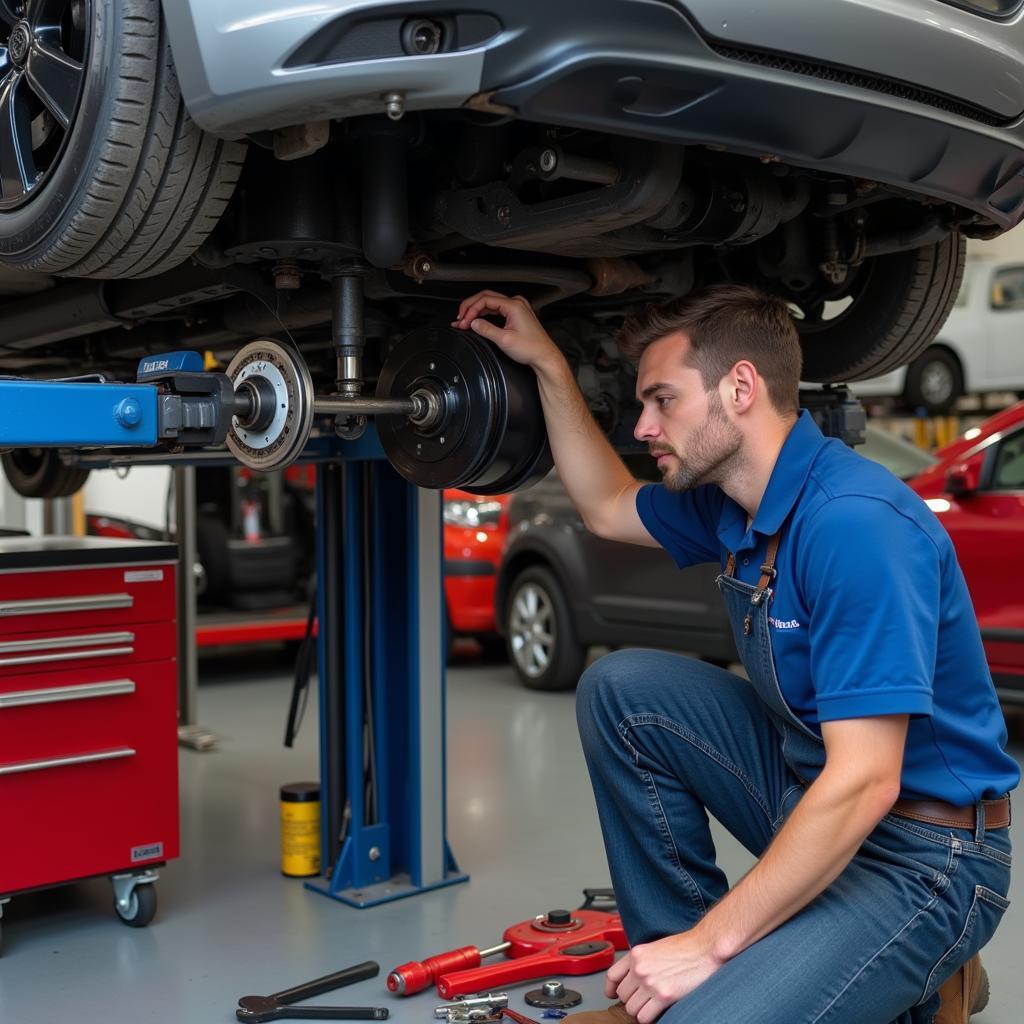 AA Track Car Service Inspection