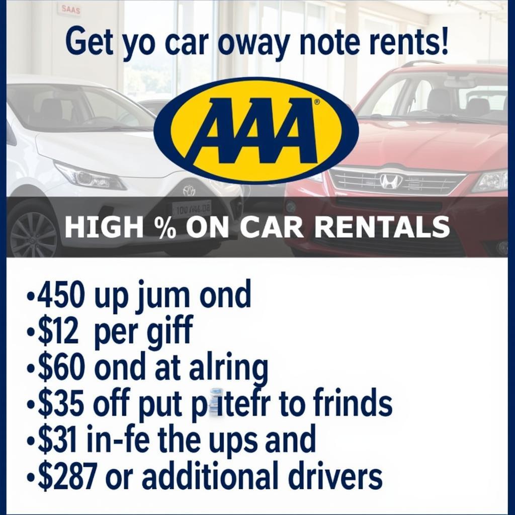 AAA Car Rental Discount Banner