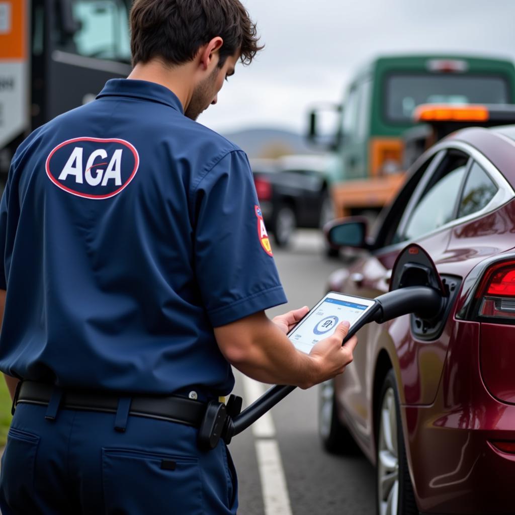 AAA Mobile Charging Service