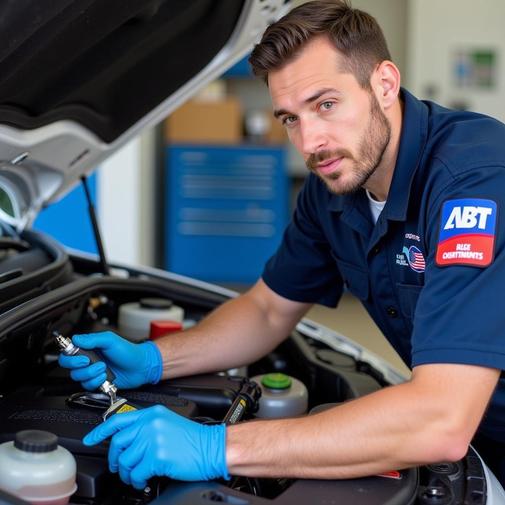 Certified ABT Car Service Technician