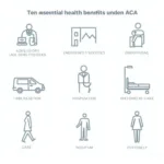 Affordable Care Act Essential Health Benefits Illustration