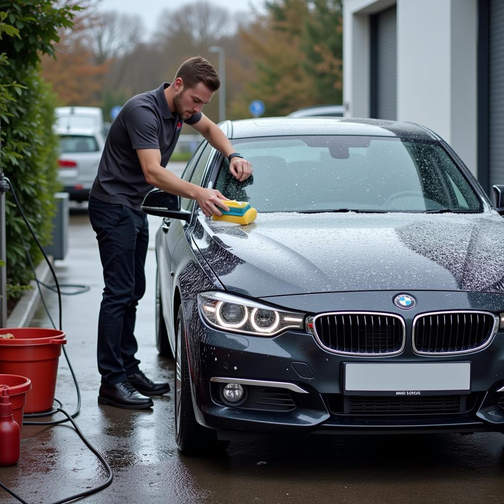 Hand Car Wash Exterior Cleaning in Acomb