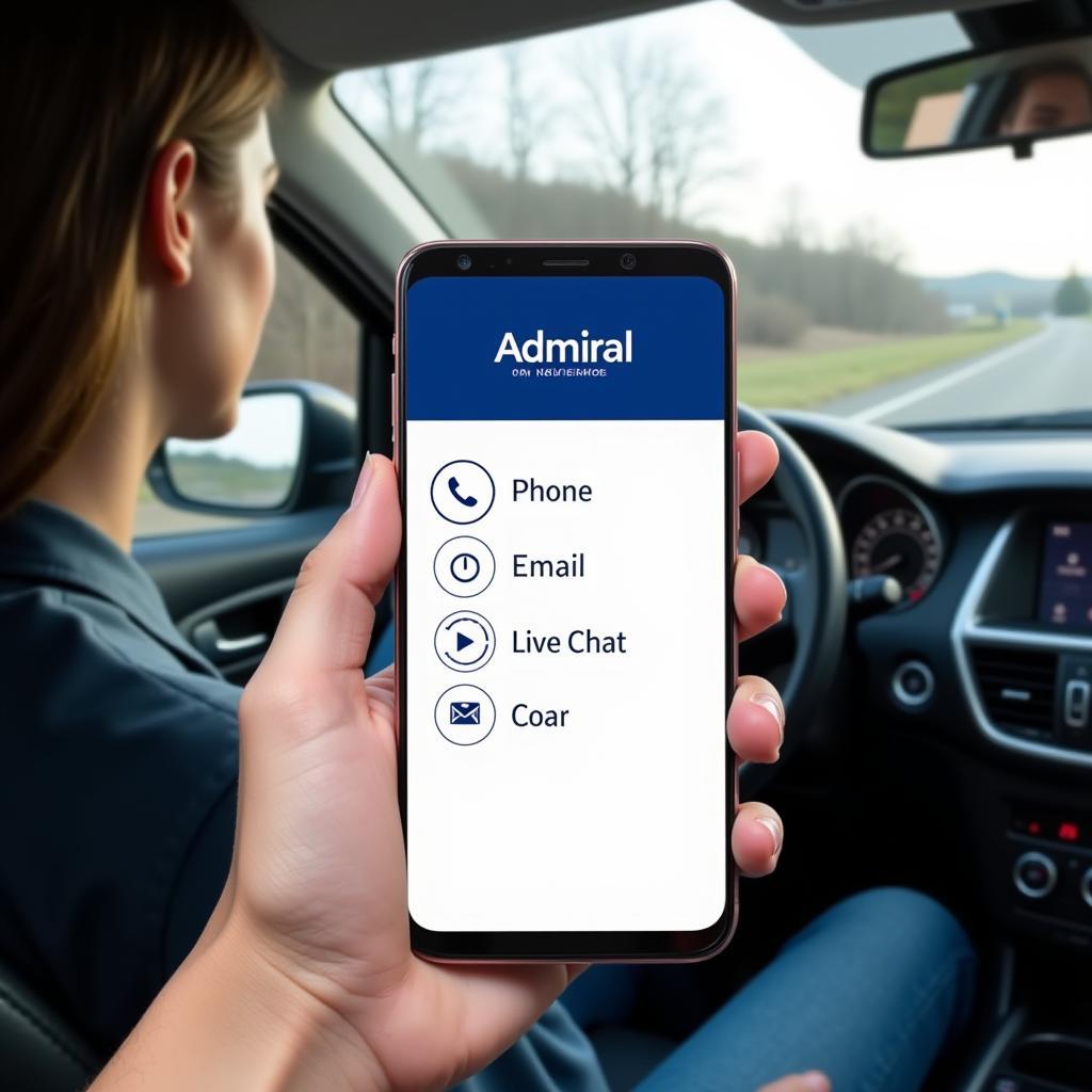 Admiral Car Insurance Contact Options