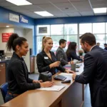 Alamo Car Rental Customer Service Counter