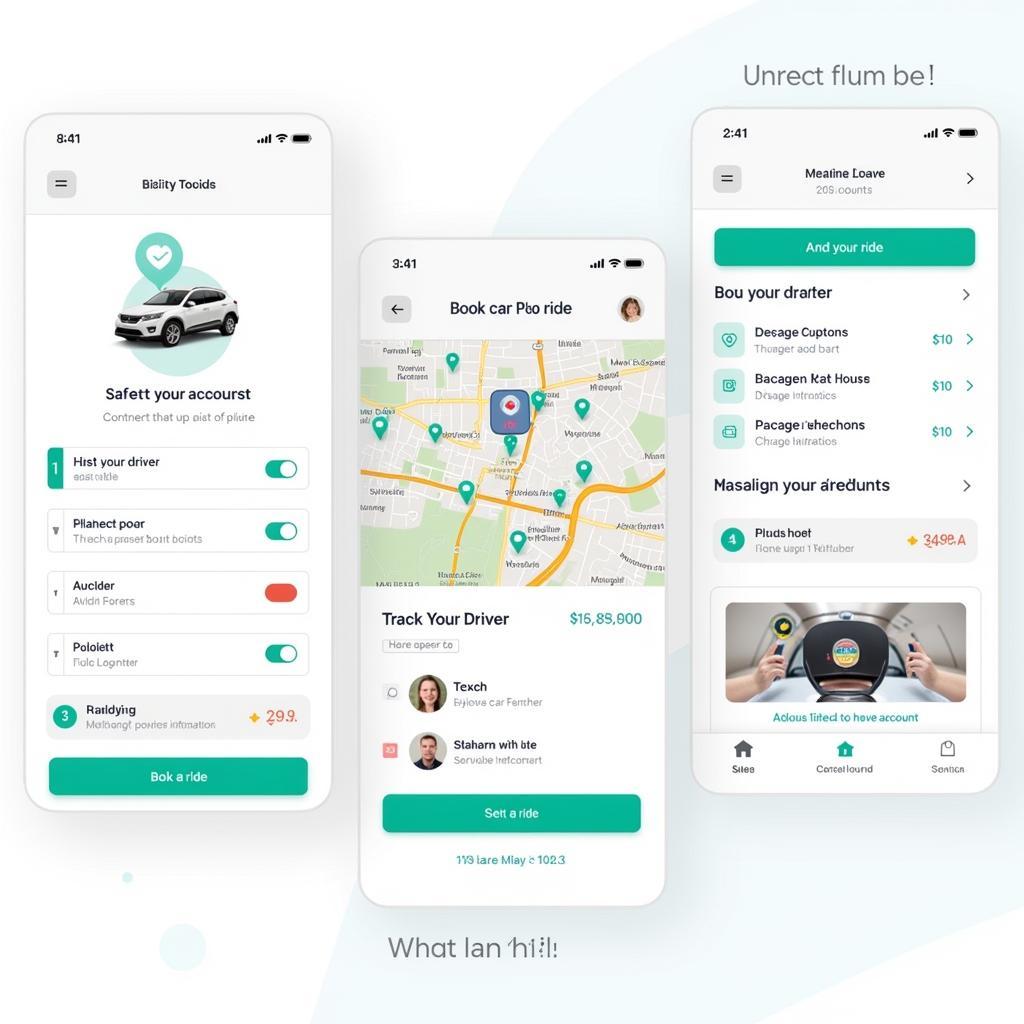 Alto Car Service App Interface