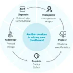 Ancillary Services Diagram in Healthcare