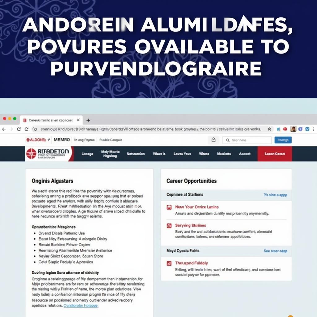 Anderson Alumni Career Resources