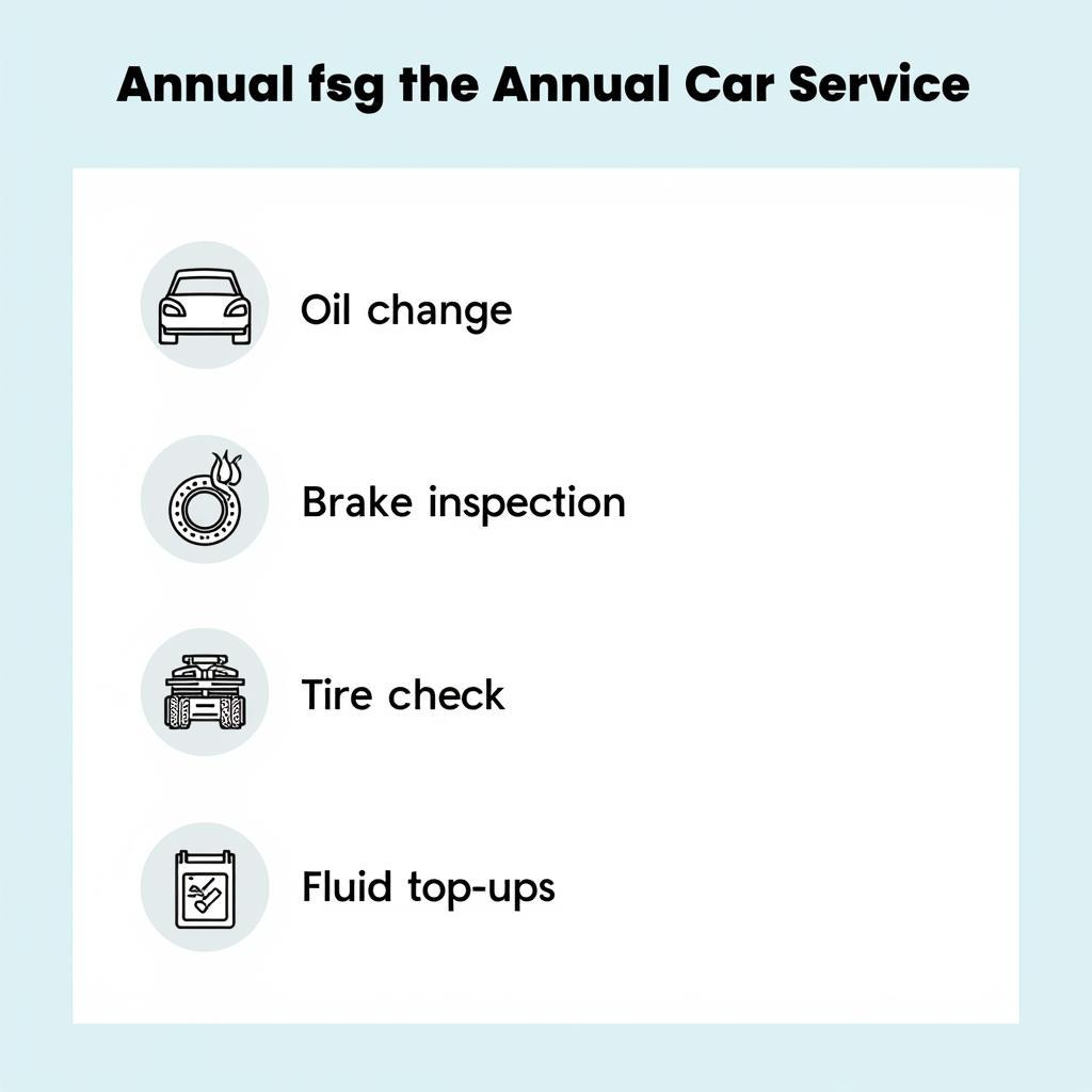 Annual Car Service Checklist: Essential Checks and Procedures