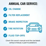 Annual Car Service Checklist