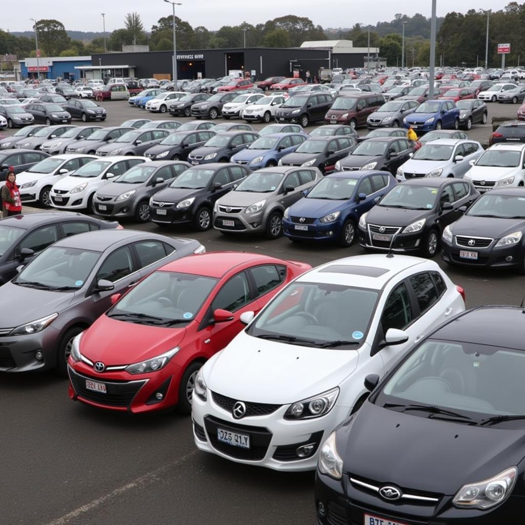 Used Car Inventory at an Ashburton Service Centre