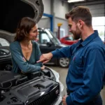 Asking Mechanic Questions About Car Repair