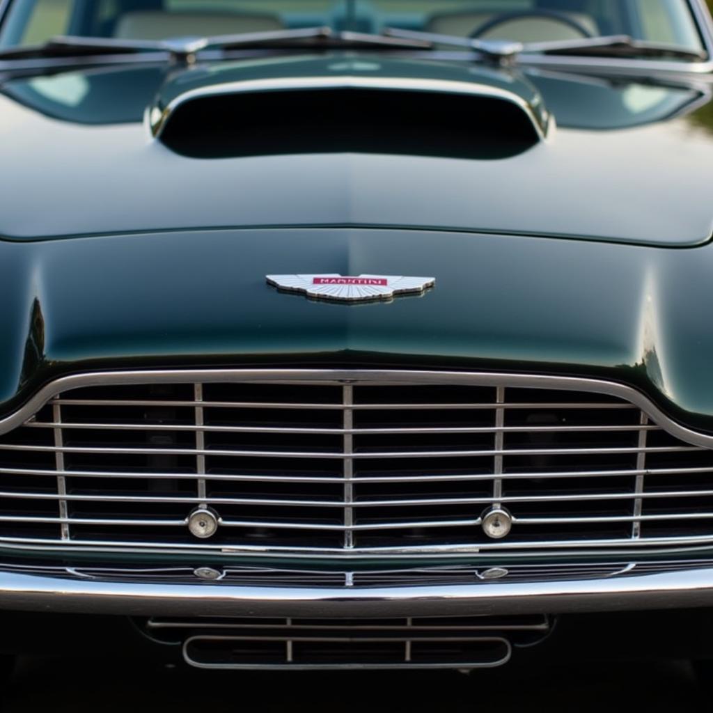 Aston Martin DBS front grille detail