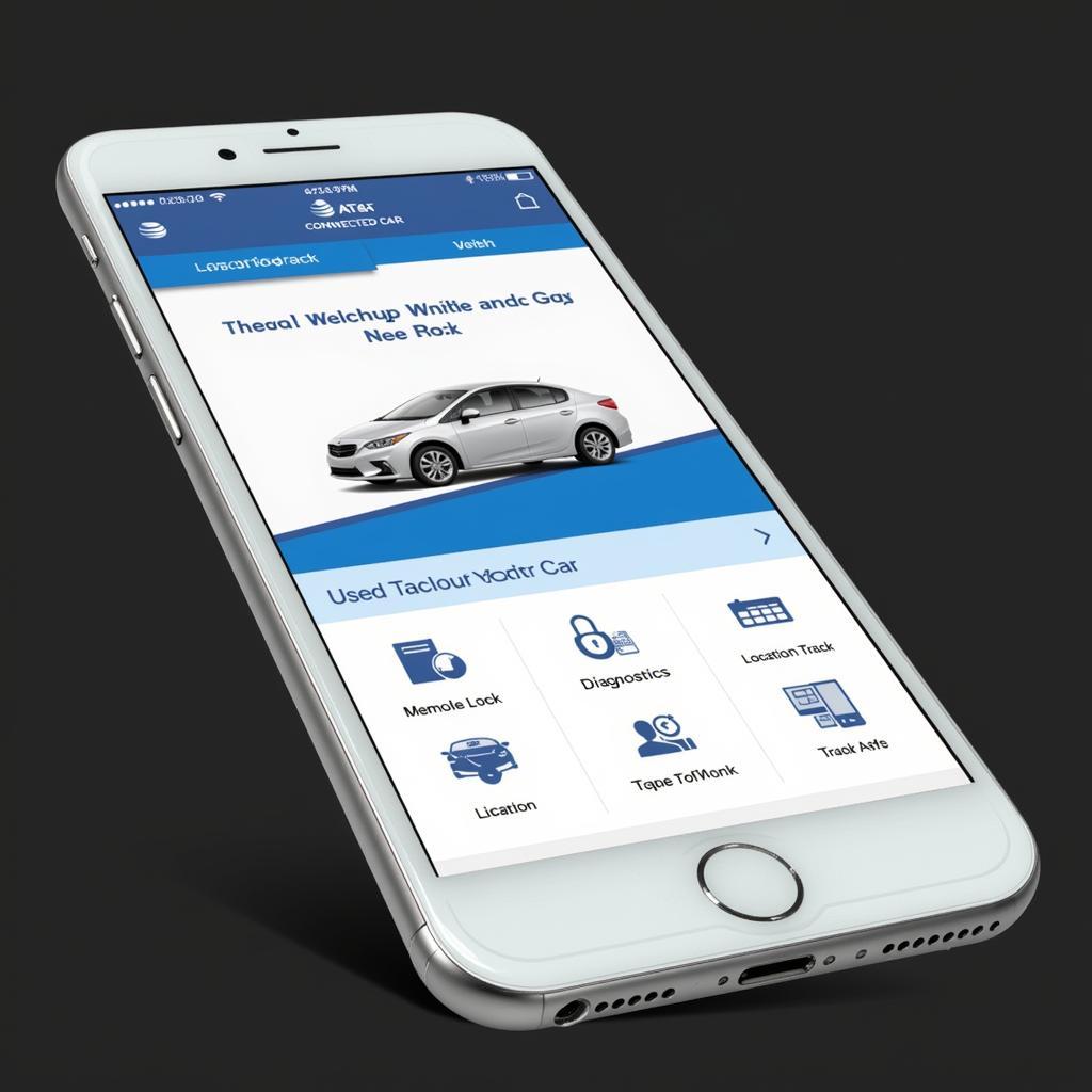 AT&T Connected Car App Interface