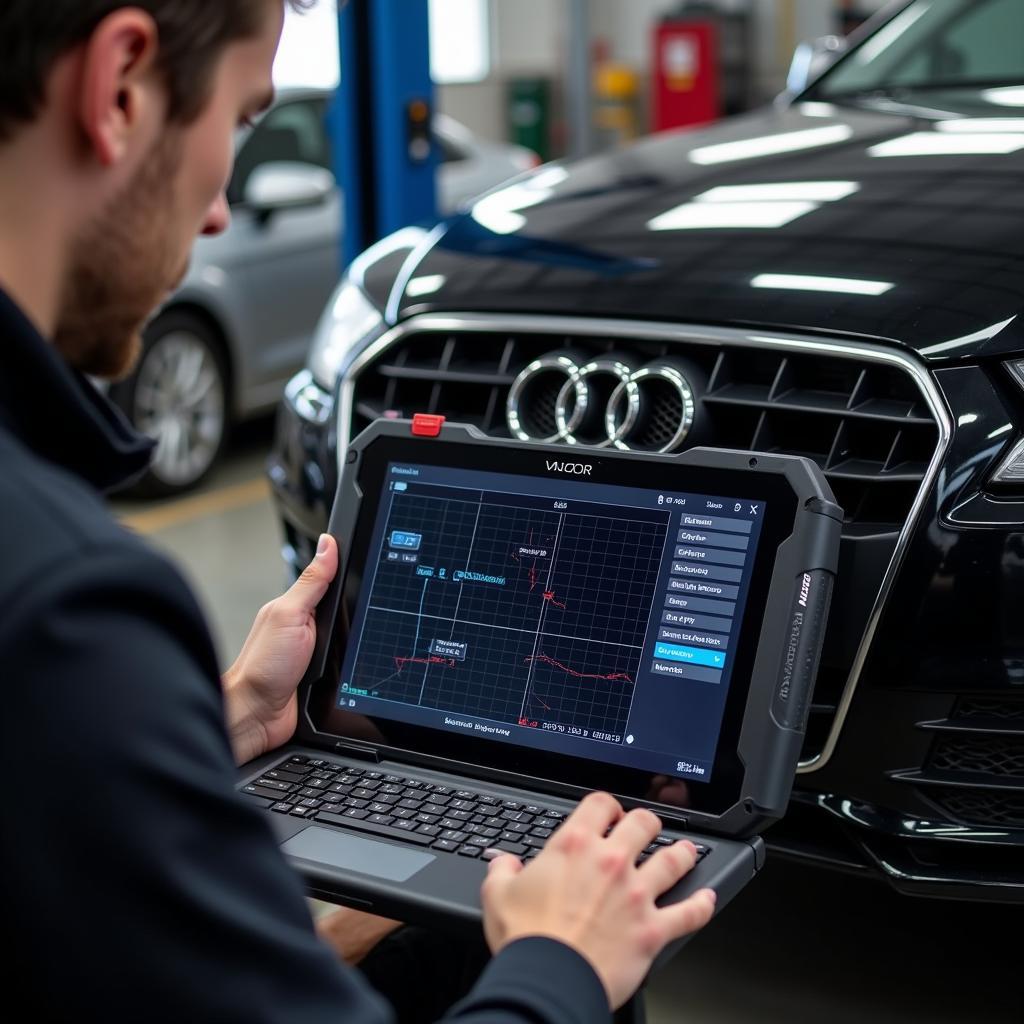 Audi Car Service Diagnostic Check Near Wrexham