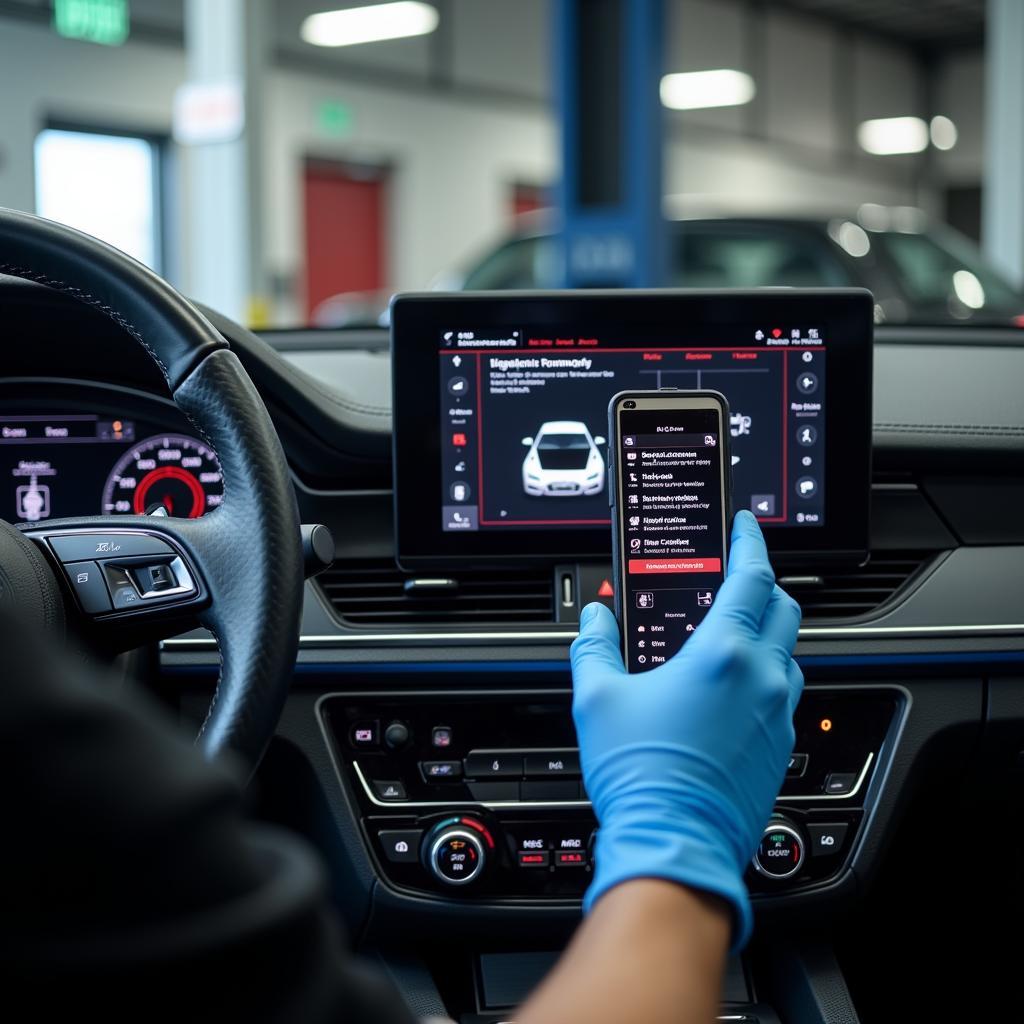 Modern Audi Diagnostic Equipment in Newcastle