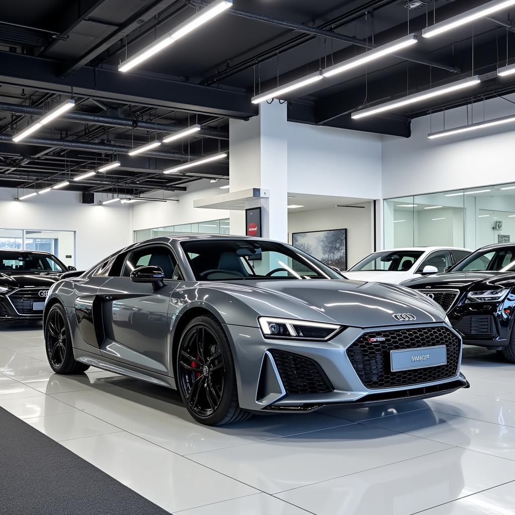 Modern Audi Service Center in Brisbane