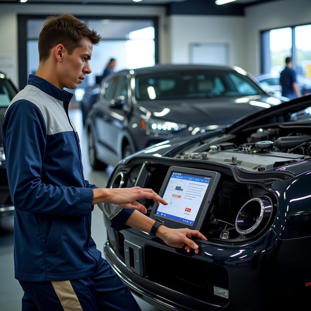 Expert Aurelia Technician Working in Casal Lumbroso