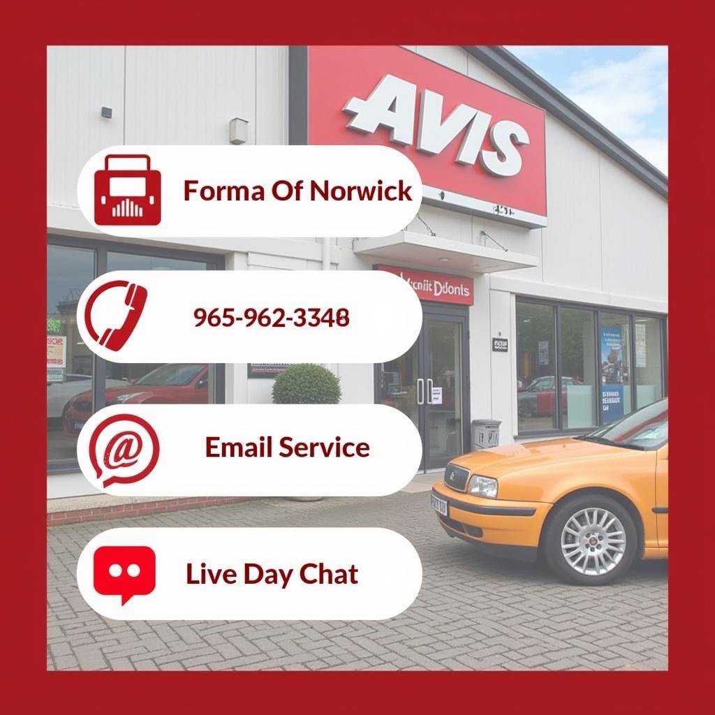 Avis Norwich Customer Service Contact Options