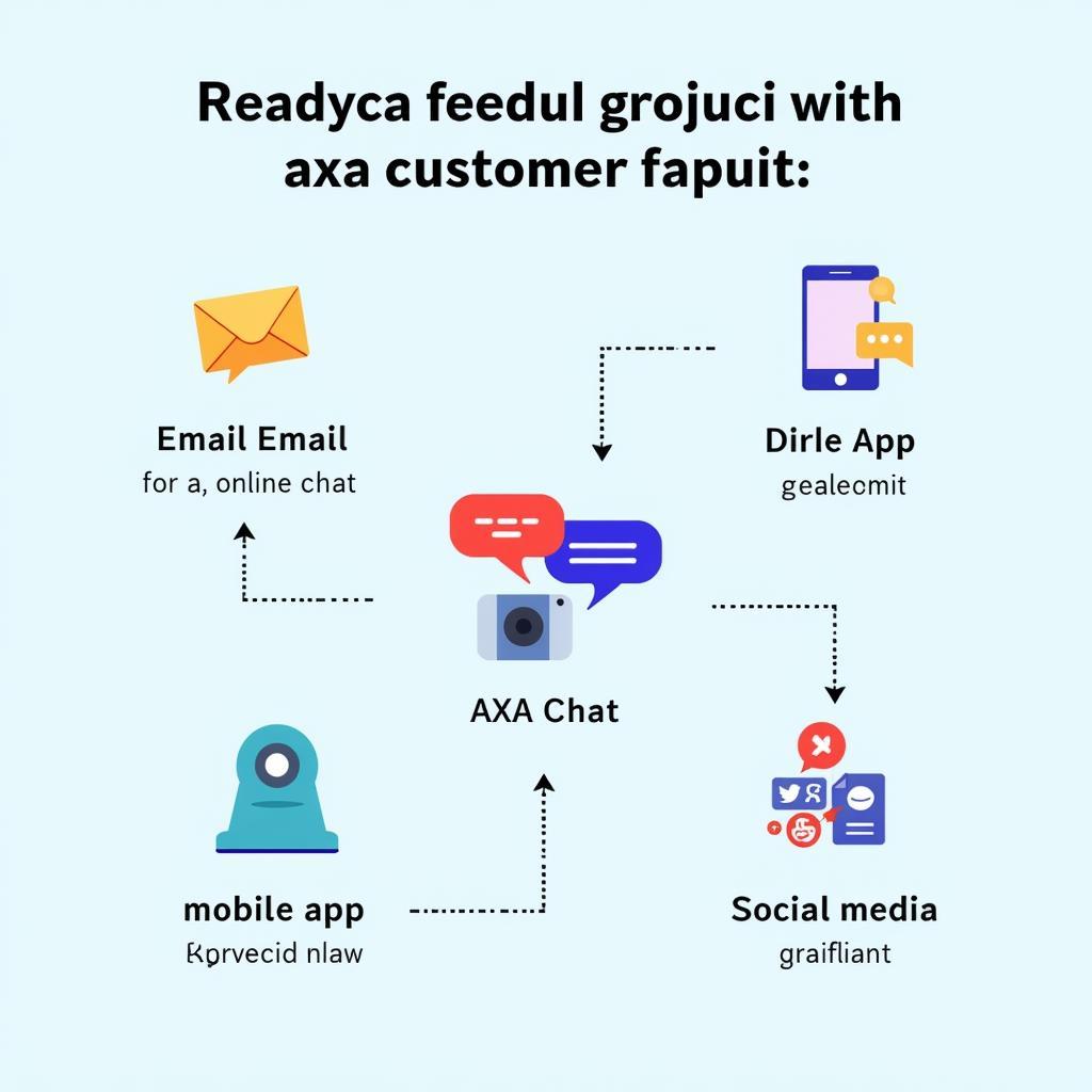 Multiple contact options for AXA car insurance