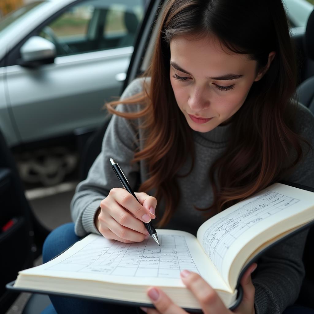 The Temptation of Backdating a Car Service Log Book