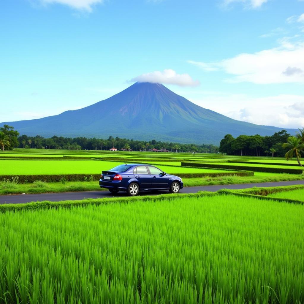 Exploring Bali's Rice Paddies with a Car Charter