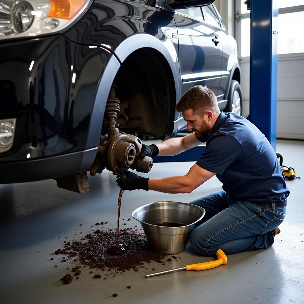 Basic Car Service: Oil Change