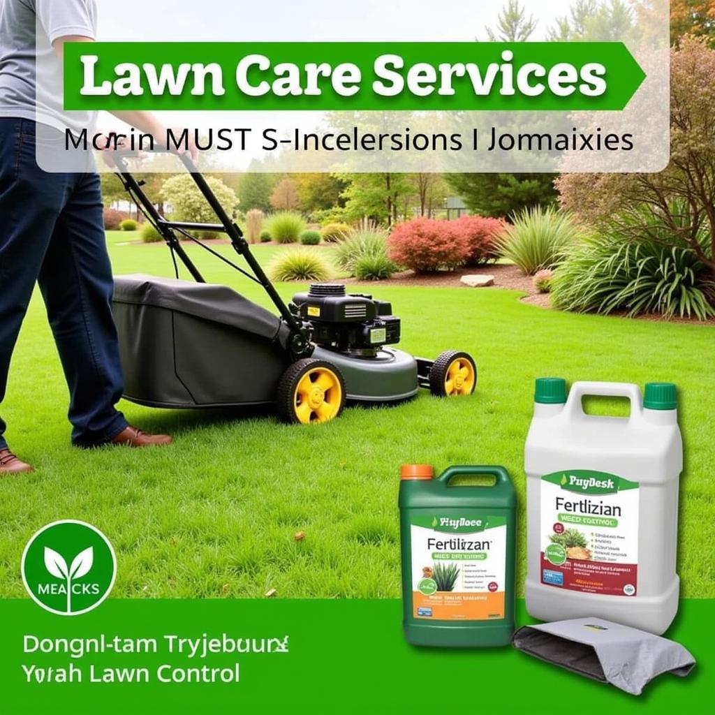 Basic Lawn Care Services: Mowing, Fertilizing, and Weed Control