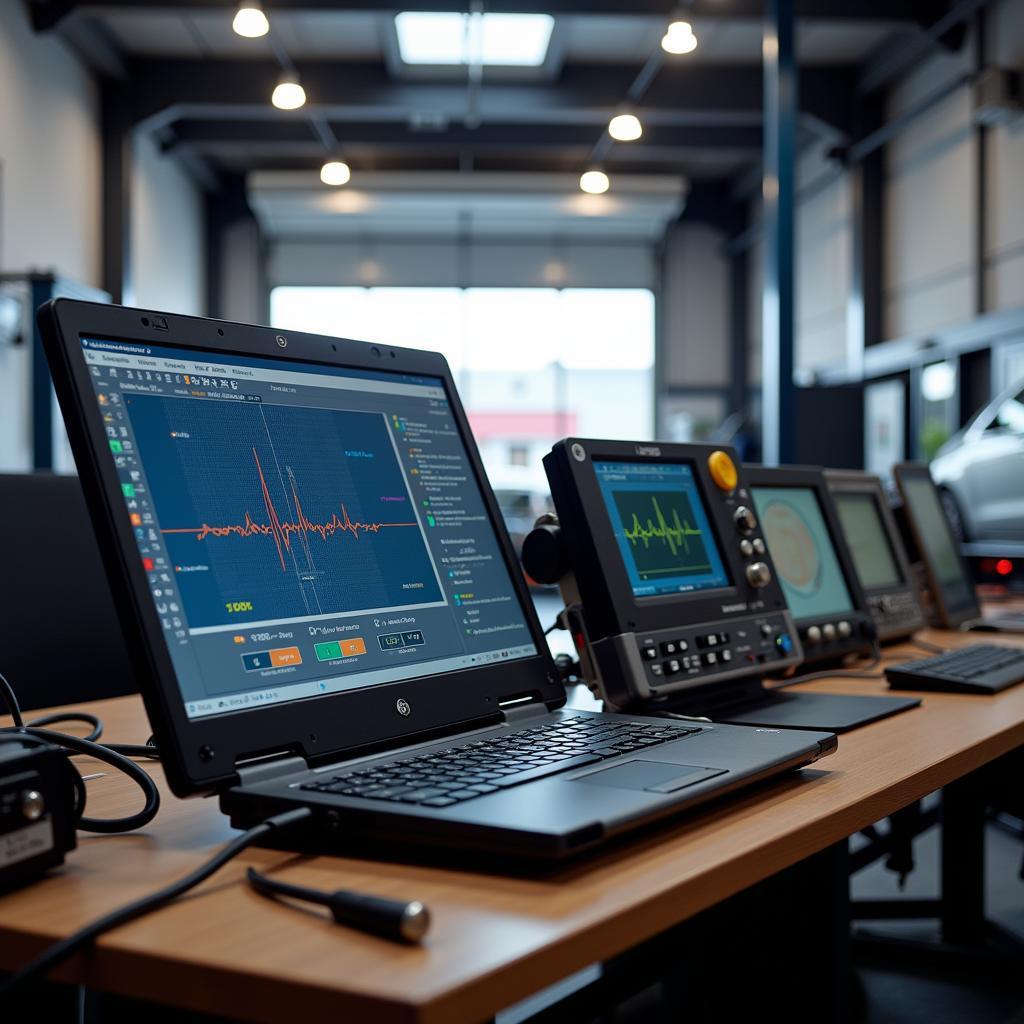 Modern Diagnostic Equipment in a Bassendean Auto Repair Shop