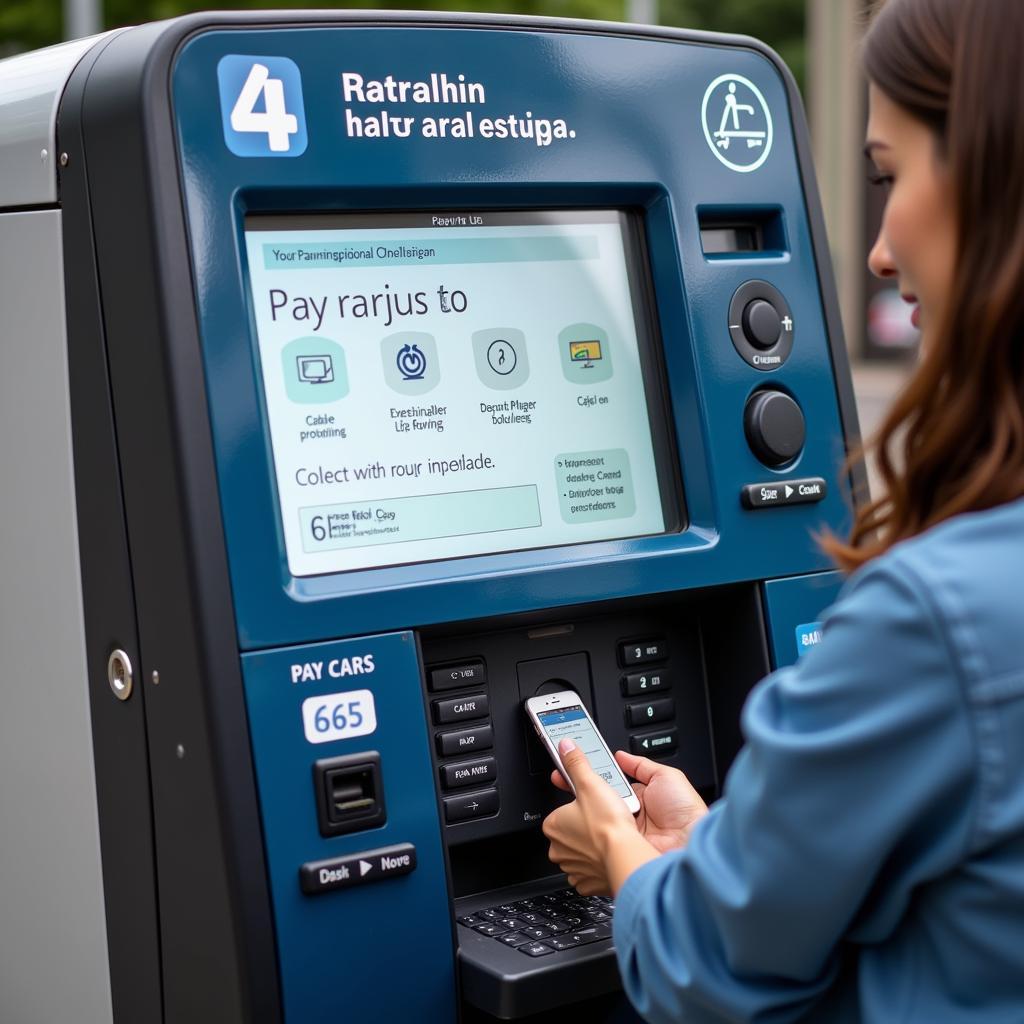 Bassetlaw Hospital Car Park Payment Machine