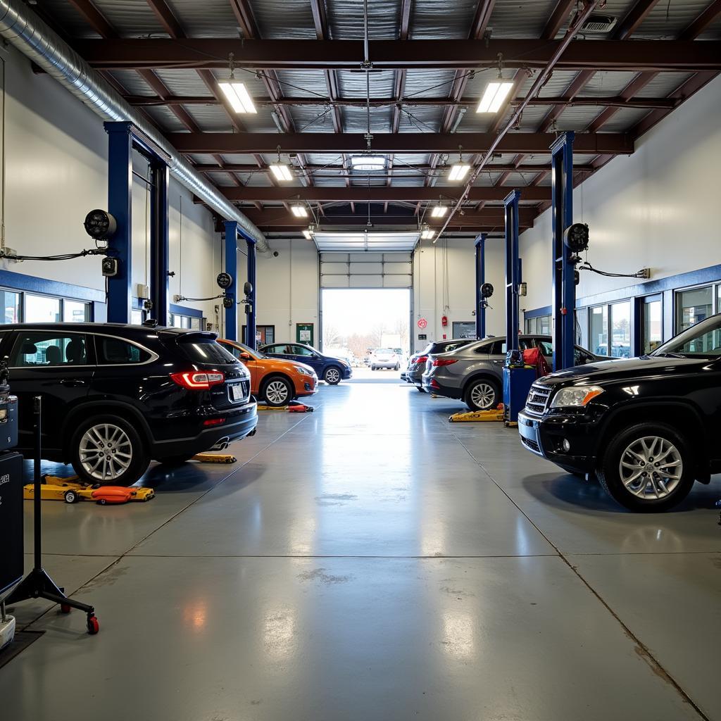 Inside a Bend, Oregon Auto Repair Shop